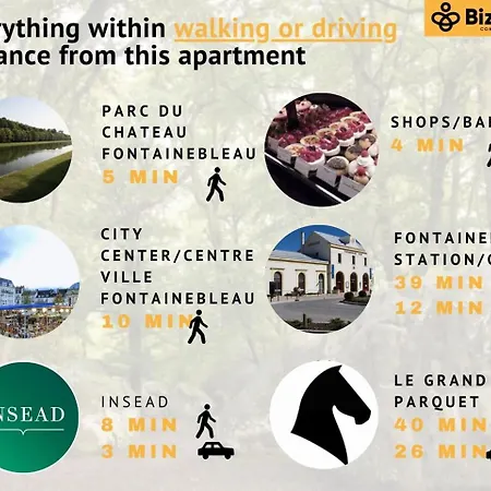 Palm House Sauna City Center Ideal Insead Fontainebleau Exterior foto